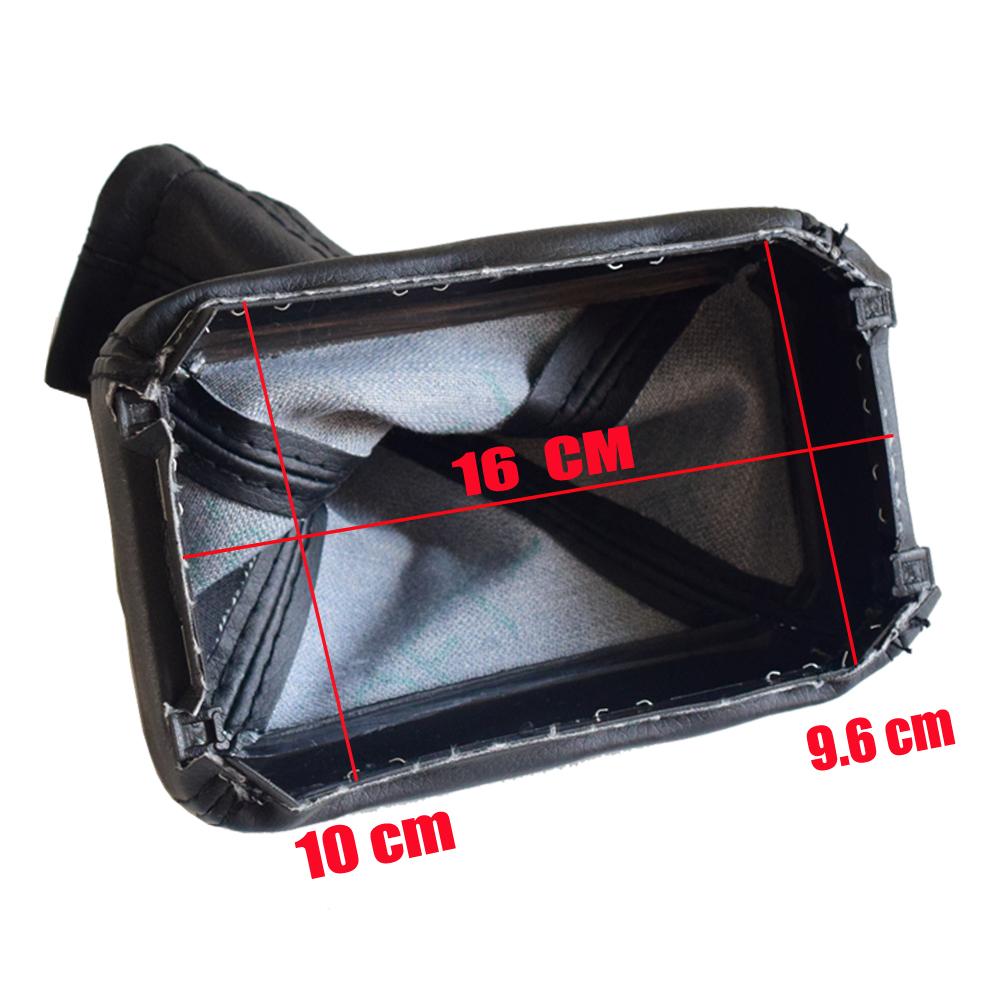 For OPEL CORSA C TIGRA B COMBO C Gear Lever Boot and Handbrake Grips Car Anti Slip Parking Hand Brake Boot and Gear Shift Knob