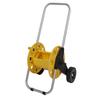  Hose Reel Cart Garden Hose Cart Heavy Duty Aluminum Water Hose Reel with Anti Slip Wheels for Yard Garden Lawn, Fits 35m Pipe with 17mm External Diam