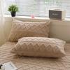 2pcs Pillowcase Velvet Pillow Cover 48x74cm Pillowslip Rectangle Cushion Cover Warm Pillow Case fundas de almohada