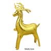 Inflatable Christmas Sleigh Balloon Deer Elk Aluminum Film Balloon Christmas Elk Balloon  New Year