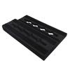 TOPINCN Lightweight EVA Effect Guitar Holds 6 to 10 Black Pedal Guitar Effect Pedal Storage Case Board, Pedalboard, Non-Slip, Pedals, Box, Accessory,
