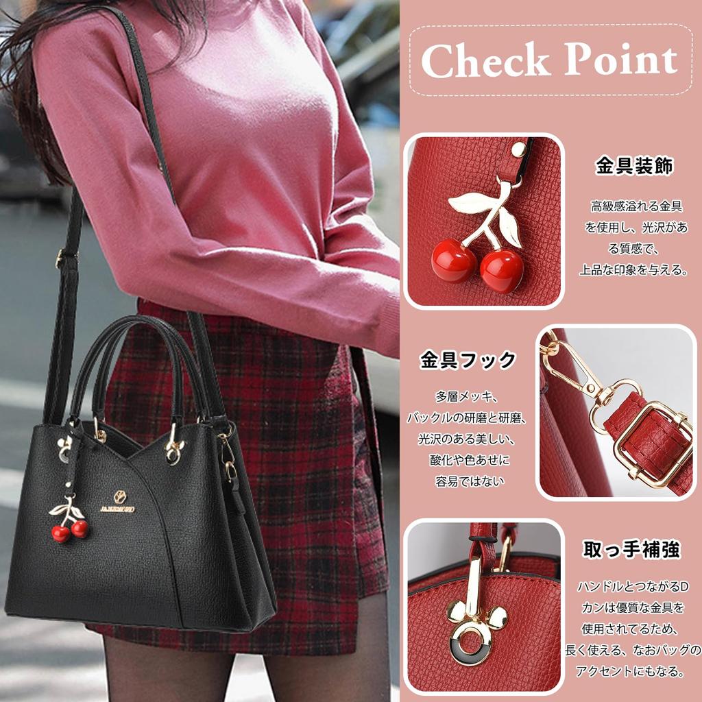 Large Shoulder with Detachable Bottom Solid Perfect for Graduations and Entrance Ceremonies NICOLE&DORIS Women's Handbag, Three-Layer Design,