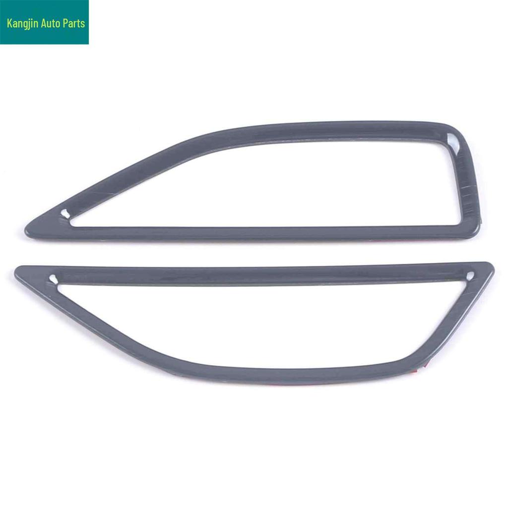 Volkswagen 2021 ID.4 X Black Titanium Steel Front Panel Vent & Headlight Control Trim.