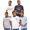 Mens College Theme T-Shirt (Pack of 5)