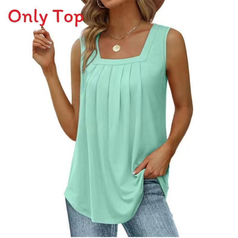 Cotton Blouse For Women With Wrinkle Detail And Princess Style For Spring 2024