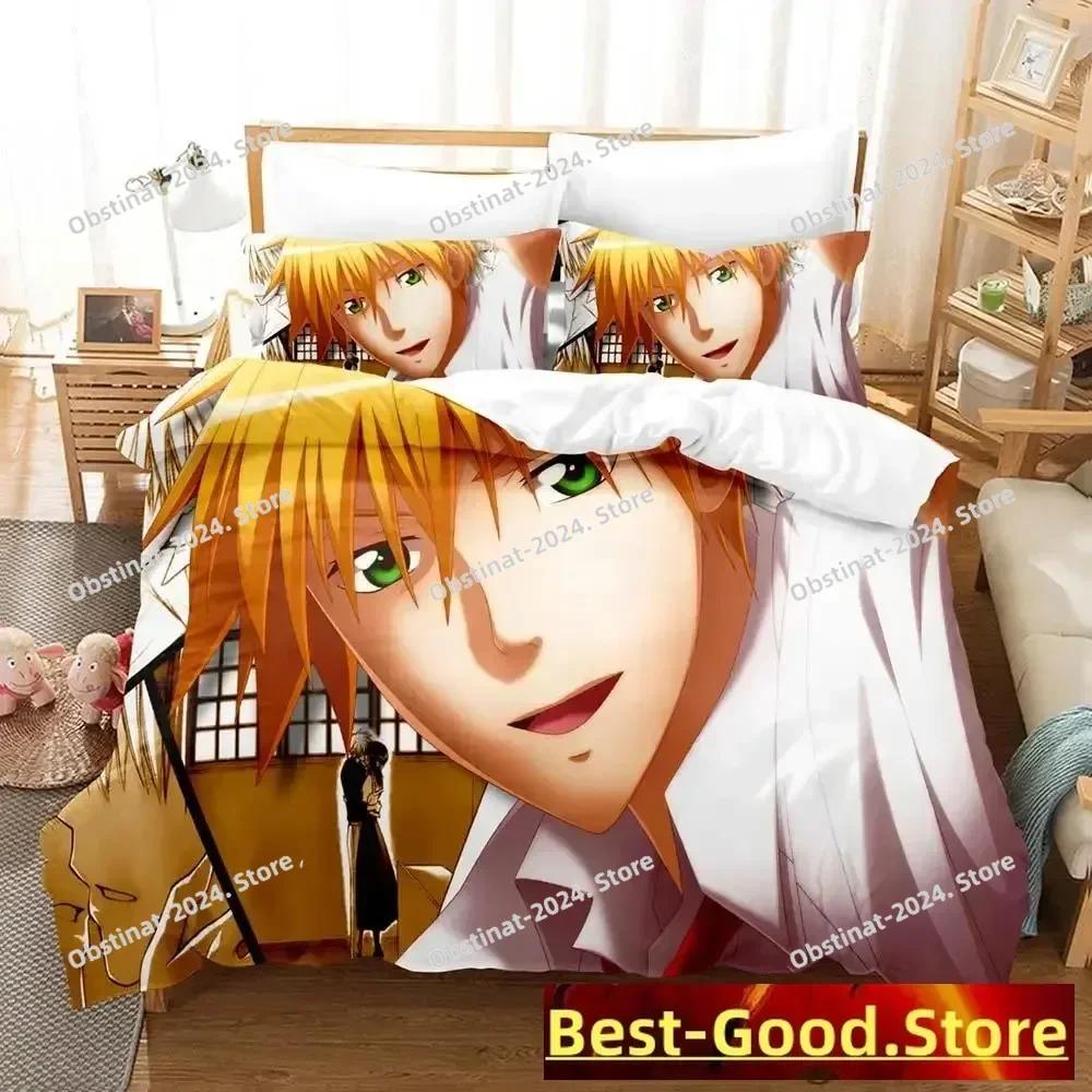 Kawai New Kaichou Wa Maid-sama Beding Set Printed Bed Linen Set With Pilowcase Bed Soft Duvet Cover Soft Single Double Quen King-Sized Dimensionsd