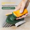 Household Gap Brush - Also Used for Cleaning Bathroom and Floor Gaps, Scraping and Scrubbing - All-in-one Gap Cleaning Brush for Toilets