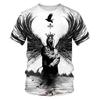 Men's 2Pac Graphic Hip Hop Short Sleeve T-Shirt Harajuku Summer Tops