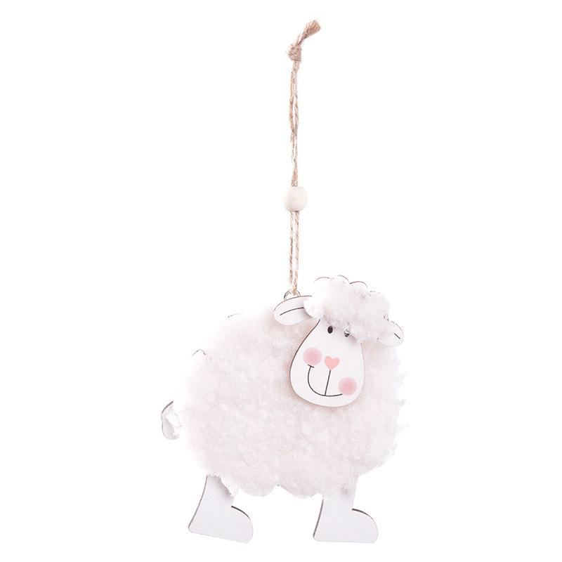 New Styles, Easter Gifts, Decorative Items, Lamb Shapes, Wooden Pendants, Creative Wool Felt, Cute Lamb Pendants