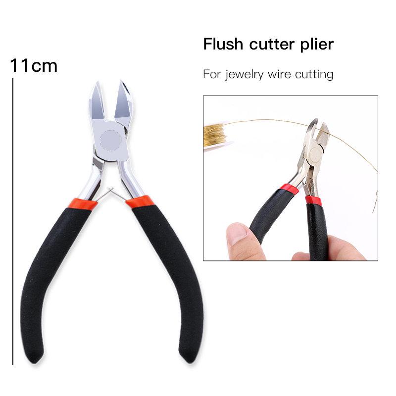 1Piece Jewelry Pliers Tools & Equipment Jewelry Making Handmade Tool Craft DIY Accessories Carbon Steel Nose Pliers Fixing