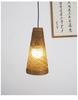Vintage Japanese Pendant Lamp Handmade Natural Wooden Hotels Villa Decorative Light,Unique Handicraft House Warmging Gift
