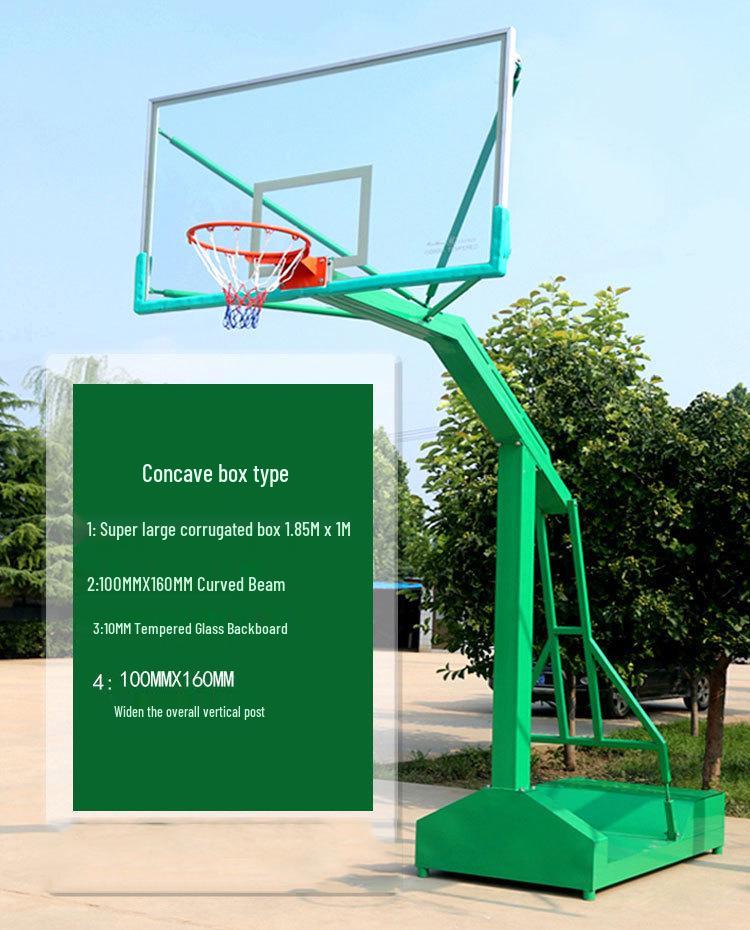Movable Outdoor Professional Basketball Hoop for Home Use
