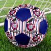 SAN LORENZO Indoor Soccer Ball Colorful All Ages Size 5 Machine Stitched PVC Competition Ready Durable High-Bounce