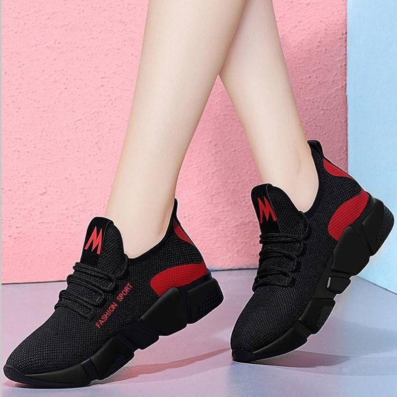 Old ******* cloth shoes women's shoes ****** and summer sports walking breathable mother shoes large size one pedal middle-aged and elderly s**t sol