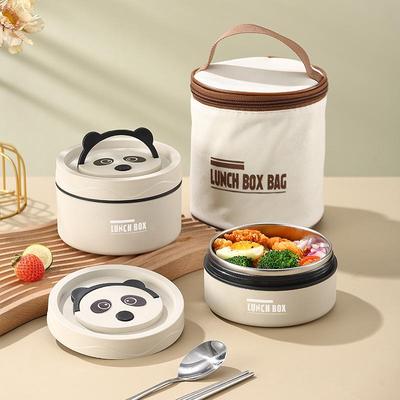 Portable Multi-layer Leak-proof Insulated Bento Lunch Box for Students and Office Workers