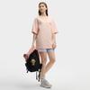 New FILA x Maison Kitsune Little Fox T Shirt Unisex Rose Deep Pink F11U529101FPK