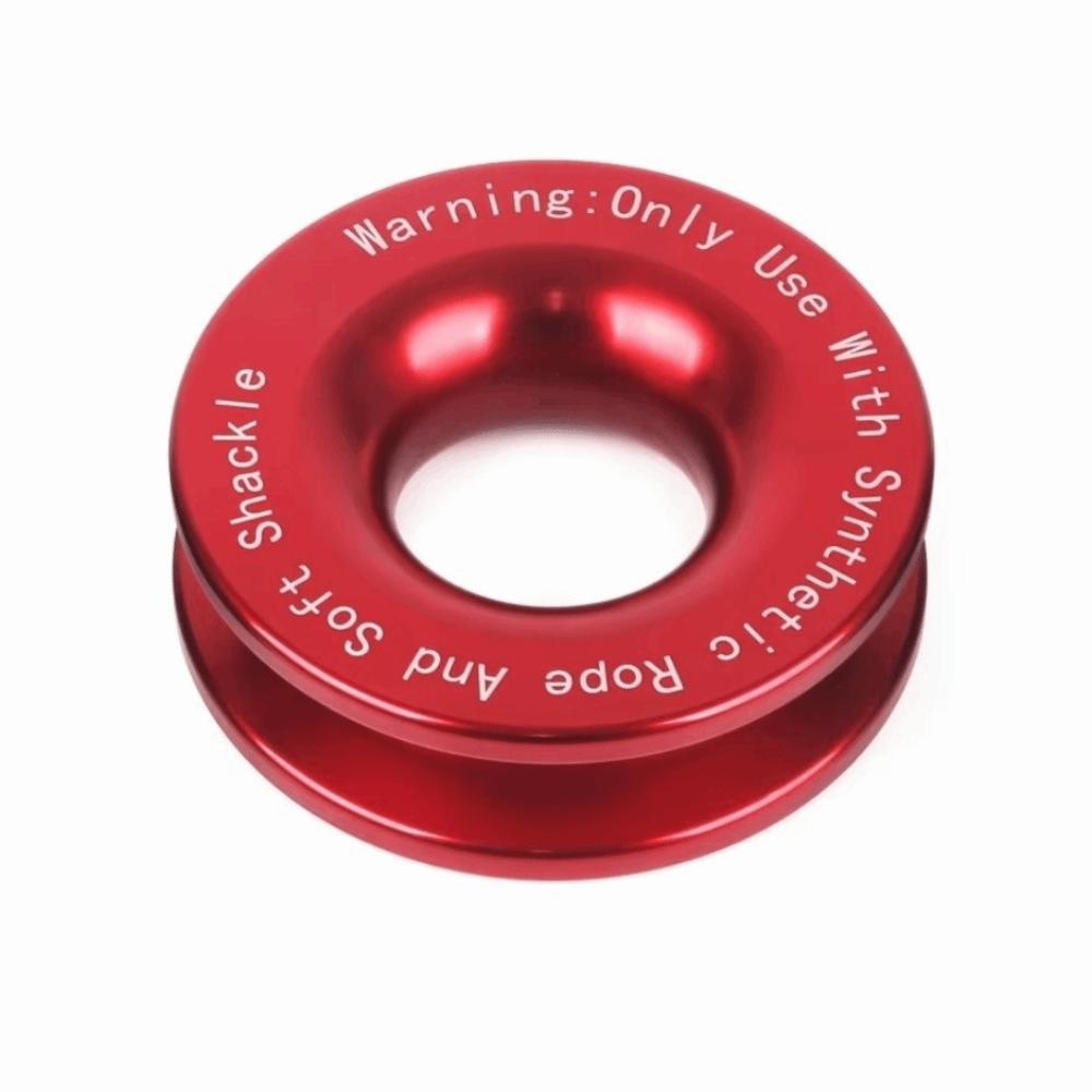 41000lbs Break Strength Rope Retention Pulley Soft Shackle Recovery Ring Off-Road Vehicle Recovery