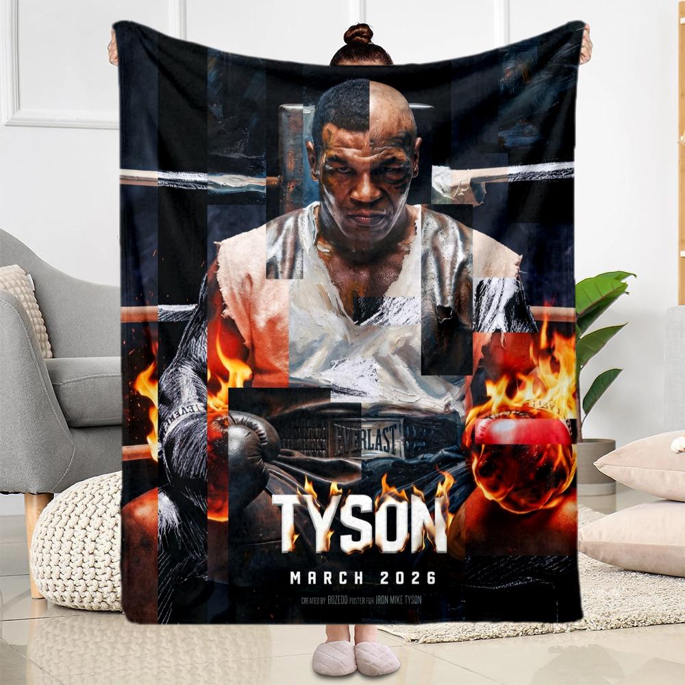 Tyson Champion Blanket Comfortable Suitable For Chair Office Chair Livingroom For All Seasons Modern Birthday Christmas Gift Blanket