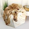 Horse, Artwork- Automatic Umbrella,Suitable for Men and Women,Suitable for Birthdays, Christmas, Gifts for Fashion Lovers0908b