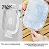 Talos Crisper Box, with Divided Compartments, Leakproof Seal Food Storage Container, for Baby Meals Fruits And Picnic Snacks