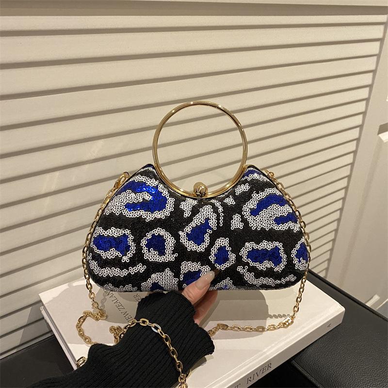 Luxury Women Party Clutch Bag Luxury Bags for Women Fashion Leopard Print Dinner Bag Chain Designer Women Handbags