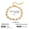 Stainless Steel Bangle Bracelet for Women 18K Gold Color Plated Bracelet Women's Jewelry 18K PVD Plated Bracelets and Bangles