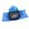 Casque de sablage avec entrée de 1/4 pouce et filetage de 13 mm, cagoule de protection pour le sablage et la pulvérisation