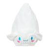 Cap Towel Cinnamoroll Nylon and Polyester Adult Free Size 067598 Face-Shaped - Body 85% Polyester, 15% Ribbon, Face, Filling 100%