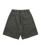 WHATHEPUCK P Logo Pigment Washed Shorts Charcoal