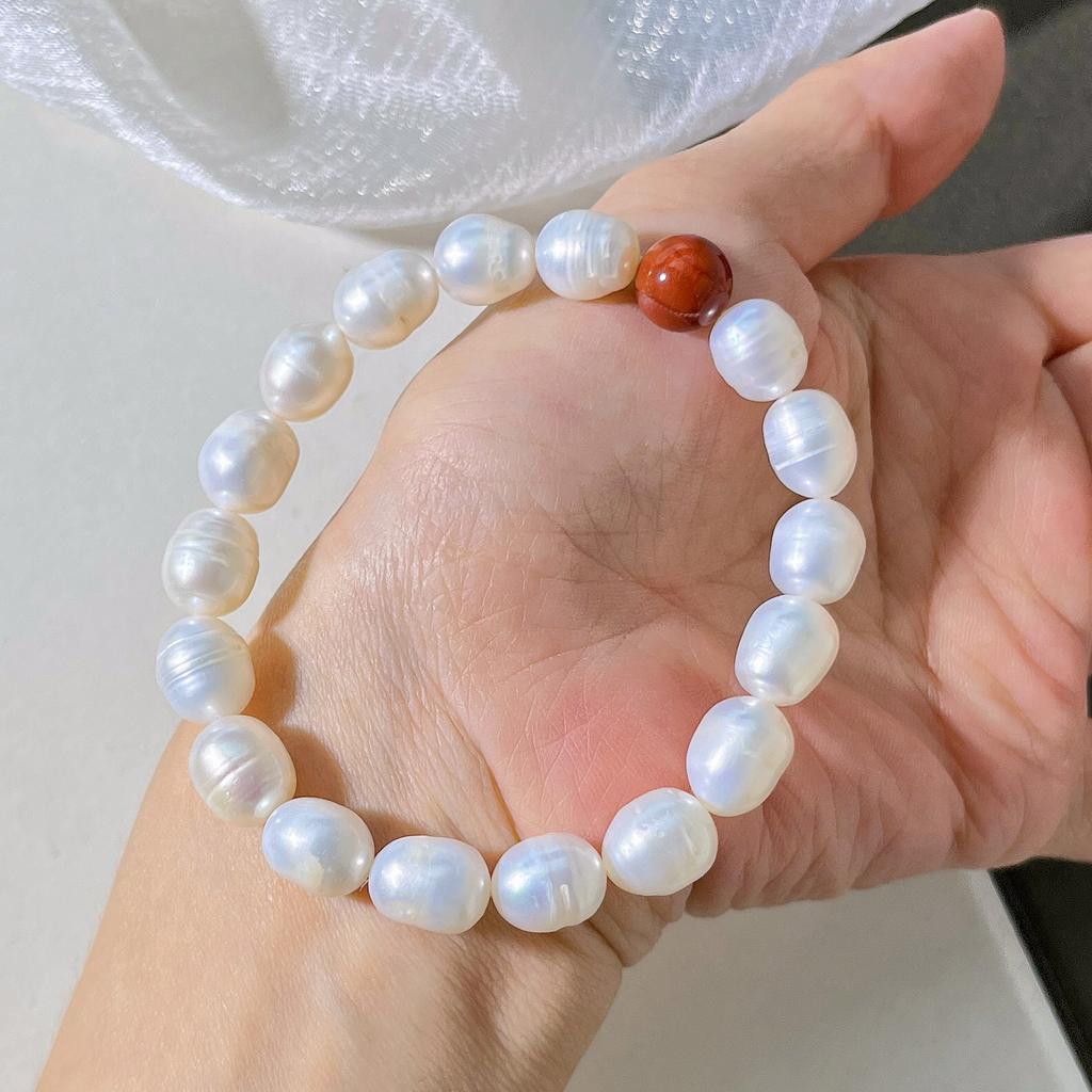 Natural Freshwater Pearl Nanhong Design Bracelet Bracelet.