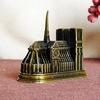 Cathedral Notre Dame De Paris France Tourism Souvenir 3d Metal Model Gift Craft