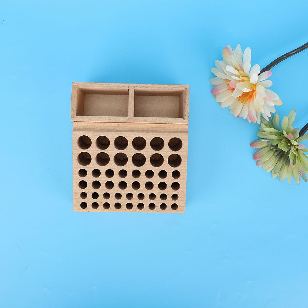 48 Holes Storage Rack Leather Craft Tool Holder Box Leather DIY Tool Holder Case  Less Than Br More Than (48 Holes Rack