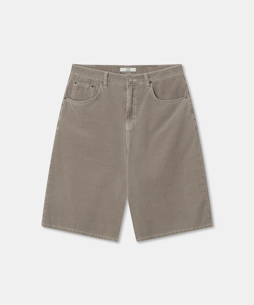 Diaendeukweseucheon Washing Corduroy Half Pants / Beige