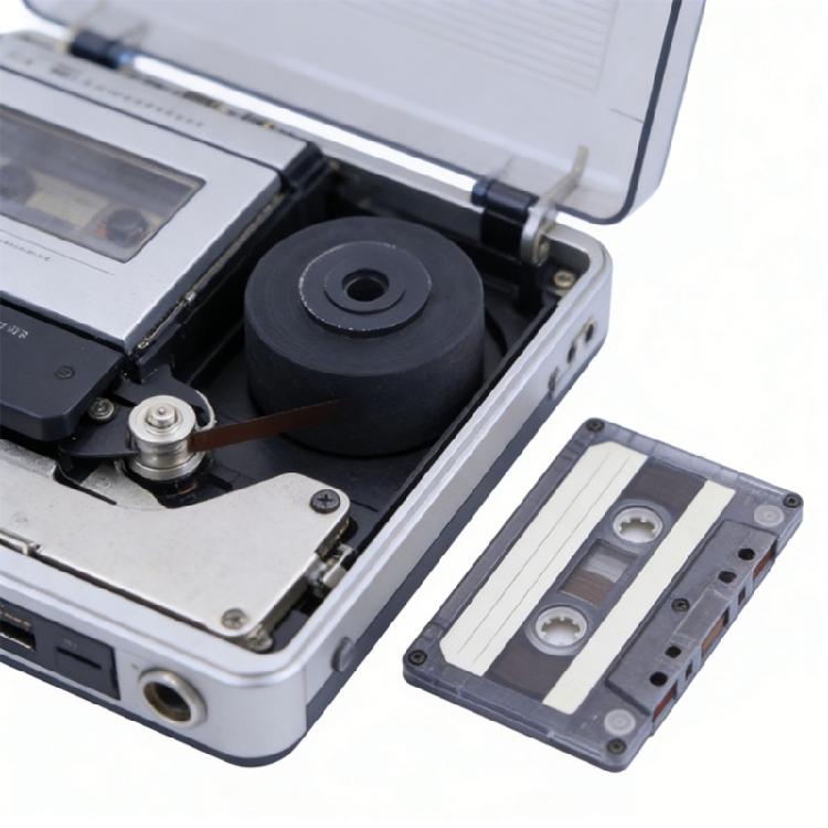 Noise Reduction Soft Rubber Wheel Pressure Roller Pinch Roller For Recording Equipment Improved Sound and Sound Quality