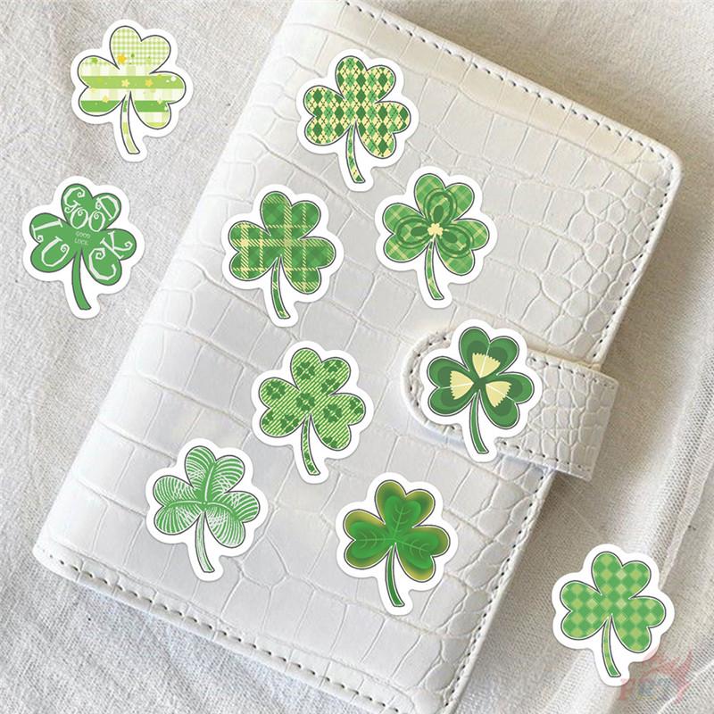 500Pcs/Roll Lucky Clover Kids Rewards Stickers - DIY Scrapbooks Album Decor Sealing Label Decals