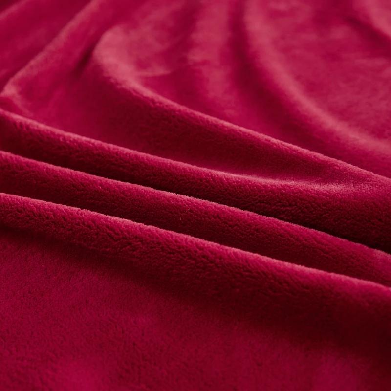 2025 Winter Flannel Fitted Sheet Warm Elastic Mattress Protector Cover Thermal Bedsheet Couple Luxury Bed Sheet