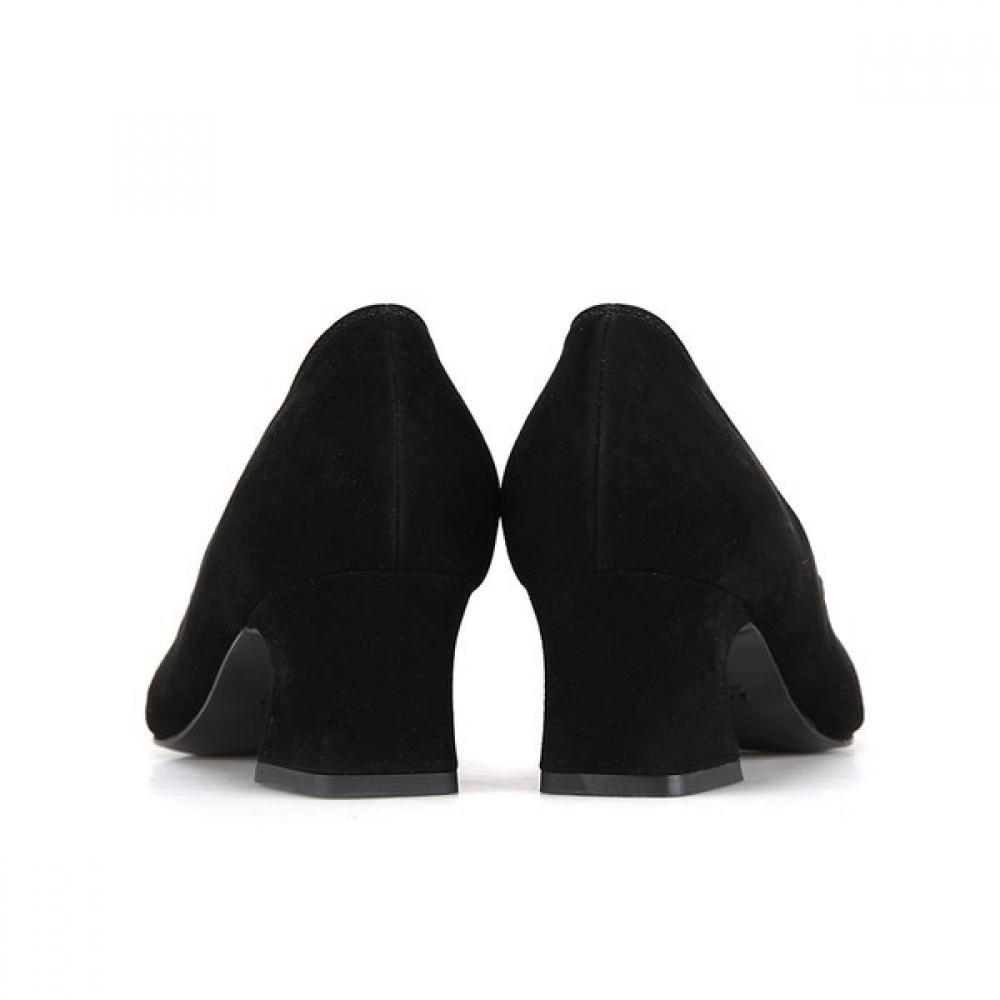 BARBARA Leather Suede 5cm Pumps Bbh708bk