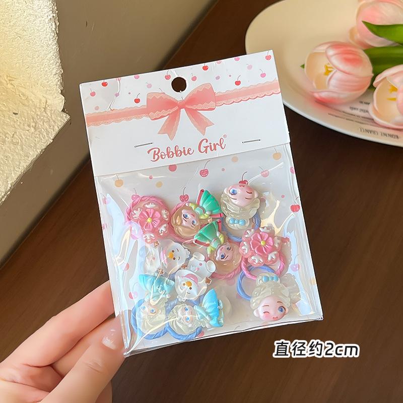 Princess Elsa Children'S Hairpin Cute Super Cute Girl Bangs Hair Band Bb Clip Baby Forehead Broken Hair Card Hair Accessories