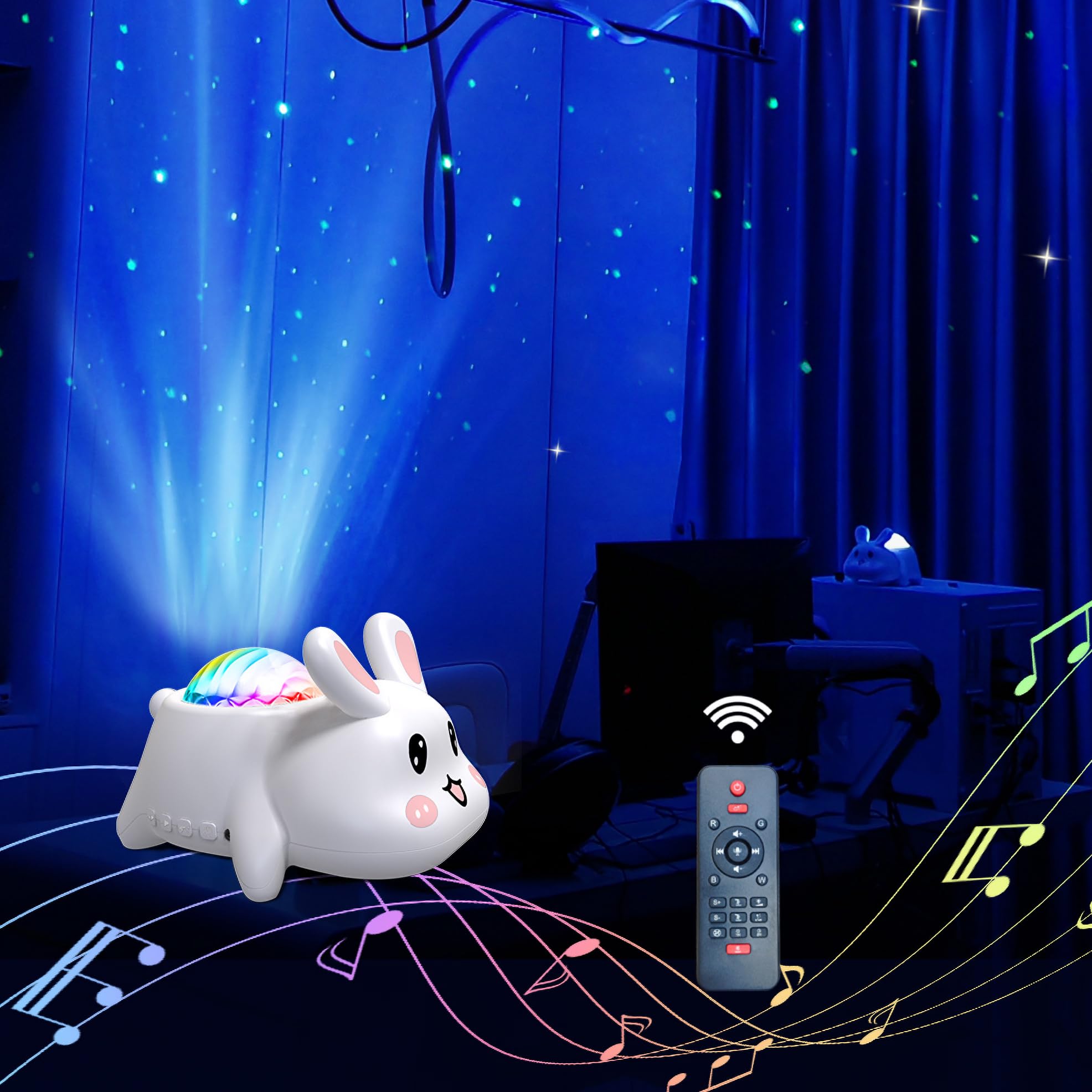 

ROBOT PLAZA Planetarium Projector for Home and Kids, Star Projector, Ceiling Starry Sky Light, Aurora Projection, Toy, Birthday Gift for Children