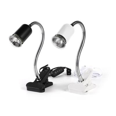 Lámpara Reptil UVA+UVB Lámpara Clip de Rotación 360 Grados Nuevo Calentador Reptil Lagarto