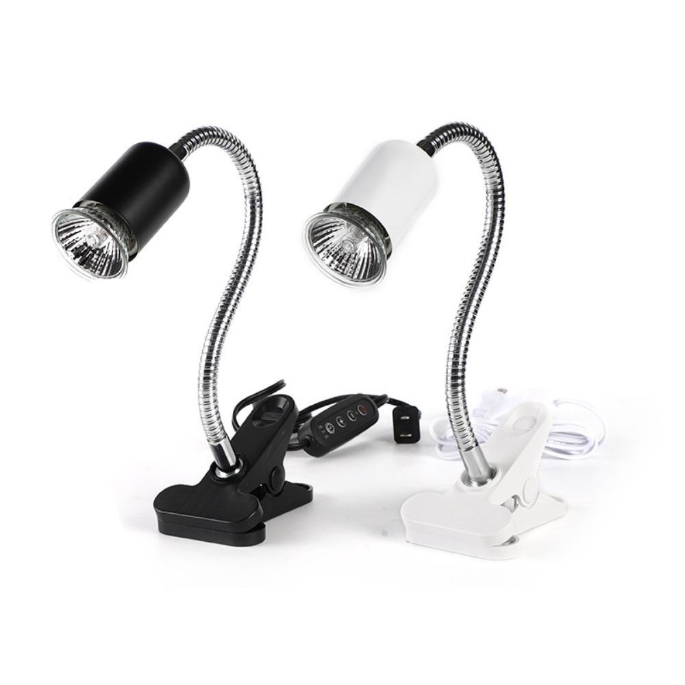 360 Grad Drehung Reptilien Heizlampe UVA+UVB Lampe Klemme Abdeckung Klemme Lampenfassung Schildkröten