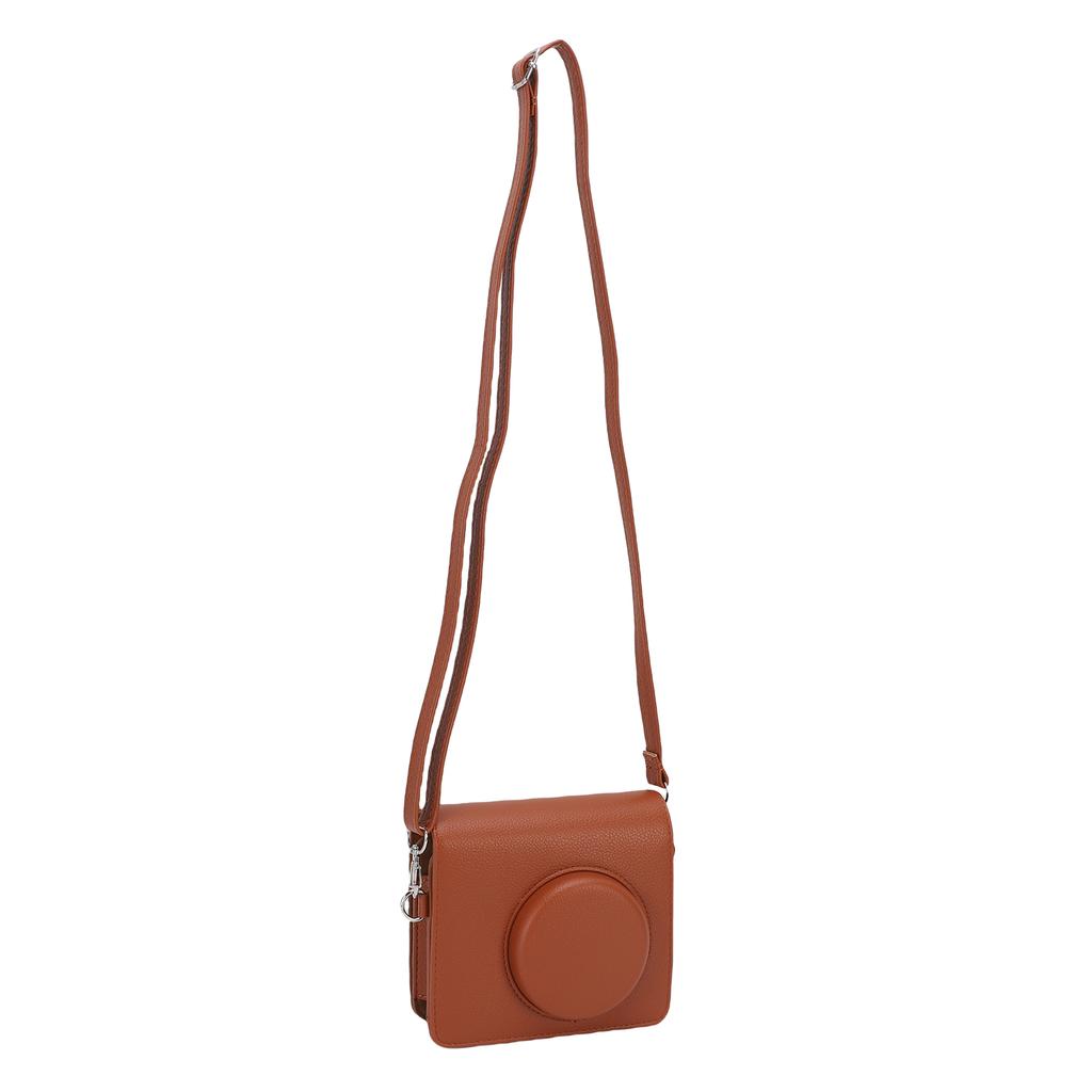 PU Leather Case Fit for MS300 2 In 1 Camera and Photo Printer Camera Ive Bag with Shoulder Strap