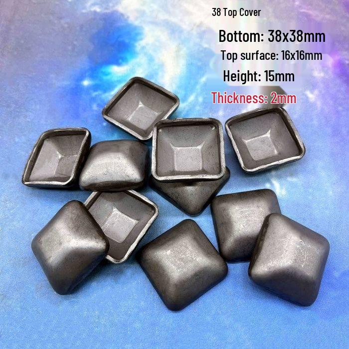 Stacking Rack: Square Tube Bottom Box with Foot Bowl Top Cover & End Cap