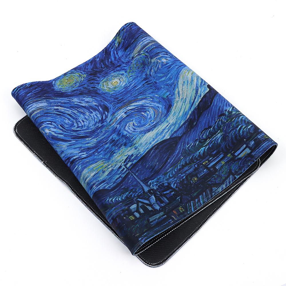 Starry Night Mice Mat Van Gogh Desk Pad 31.4 X 11.8 Inch Mouse Pad  Office