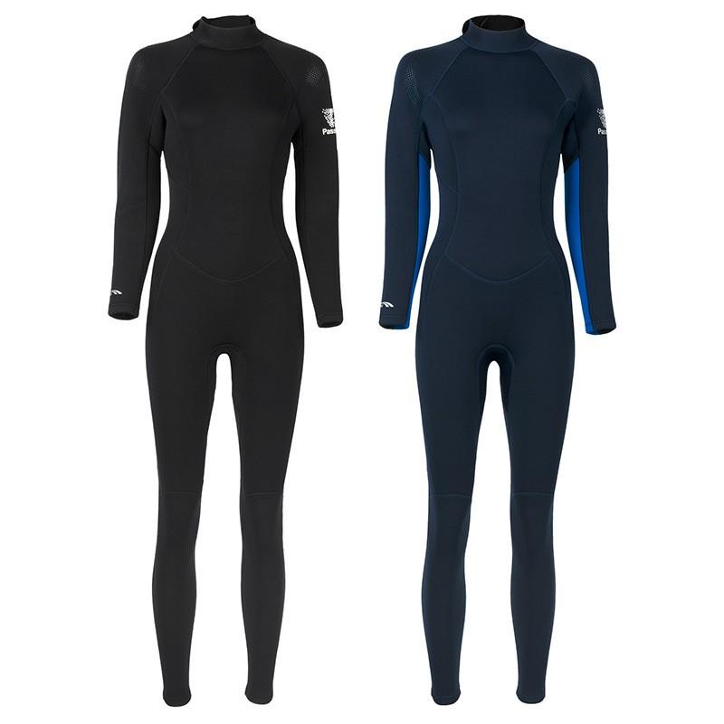 Diving Wetsuit Women 3mm Full Body Neoprene Suit Warm Thermal Protection Freediving Snorkeling Surfing