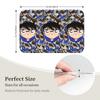 Funny Detectived Anime Conan Doormat Anti-Slip Bath Kitchen Welcome Mat Toilet Door Floor Entrance Carpet Rug Footpad
