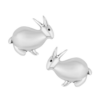Bunny Stud Earrings - 925 Sterling Silver