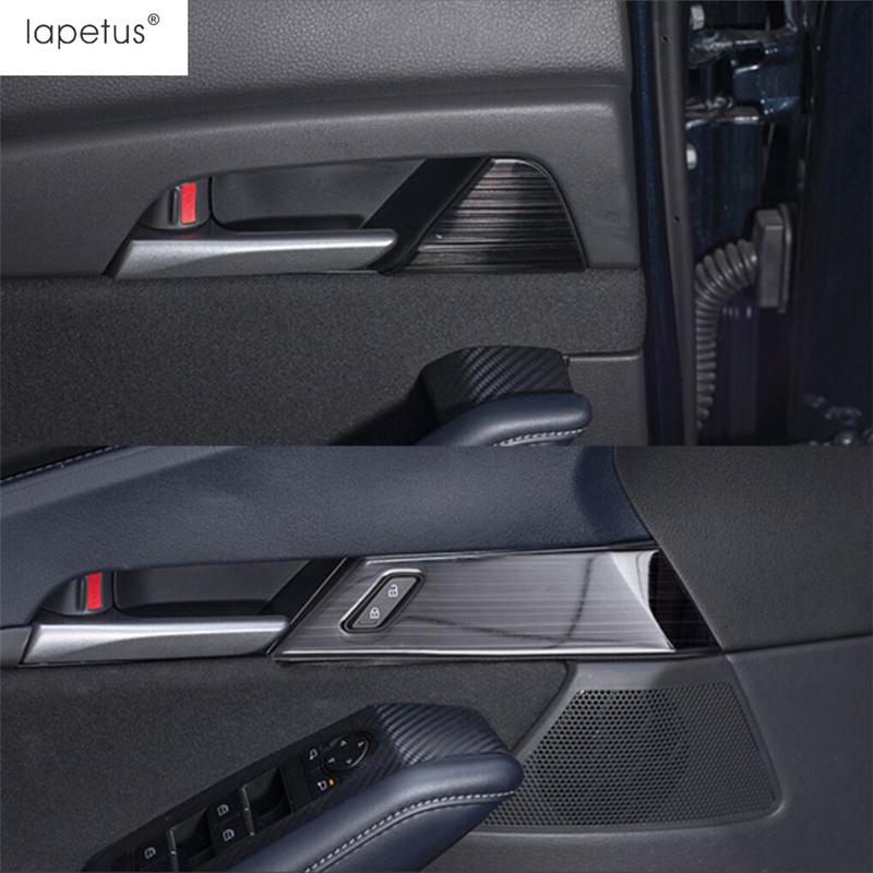 Car Foot Rest Pedal / Gear Shift Panel / Door Handle Bowl Decoration Cover Trim Interior Accessories For Mazda CX-30  - 2025