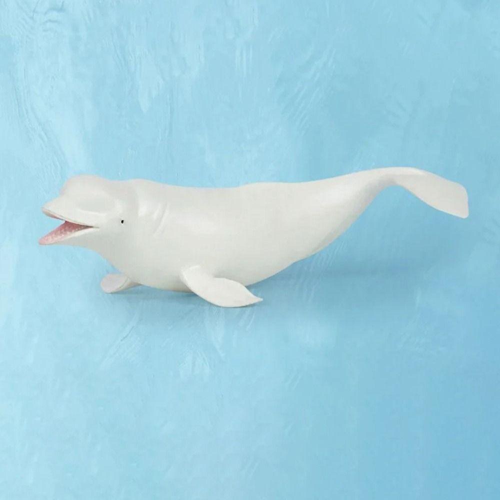 PVC Simulation Sea Life Shark Cachalot Ocean Action Figures Gift Whale Figurines