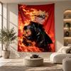 Decorative Tapestry,Naruto Uzumaki Printed Wall Art, Lightweight Wall Hanging For Bedroom Background